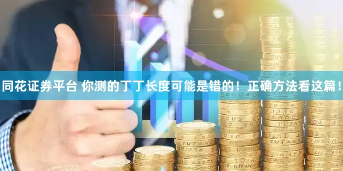 同花证券平台 你测的丁丁长度可能是错的！正确方法看这篇！